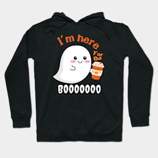 I’m here for the Boo, cute Halloween ghost. Hoodie